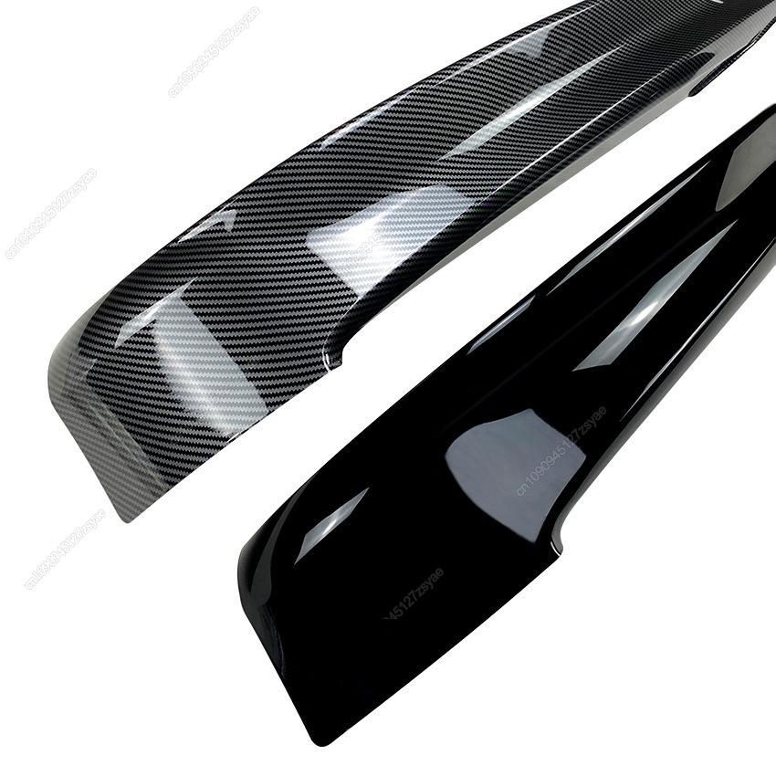 Car Front Bumper Lip Splitter Diffuser Body Kit Spoiler For BMW 3 Series 318i 320i 330i E90 E91 Pre-facelift 2005-2008 ABS Black