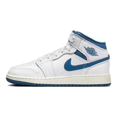 Кроссовки Air 1 Mid SE GS Industrial Blue Kids White Sail FN7432-141