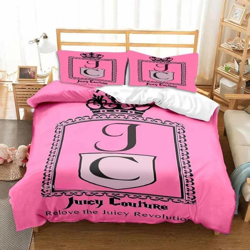 Новый 3D Сочный Кутюр Всесезонный Полуторный Комплект Постельного Белья 3 Предмета Комплект Одеяла Пододеяльник Двуспальный Кинг Покрывало Домашний Текстиль