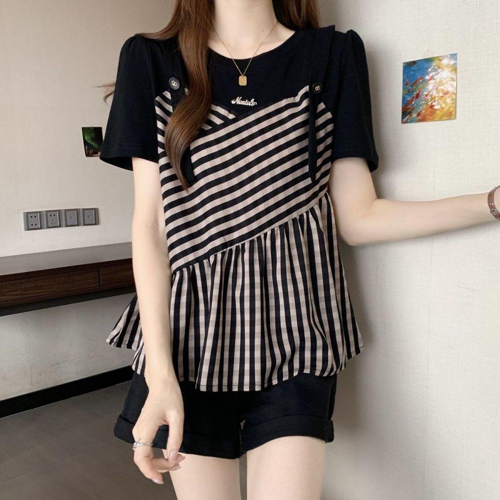 Базовая футболка женская летняя свободного кроя из полиэстера, мягкая, повседневная, для поездок на работу