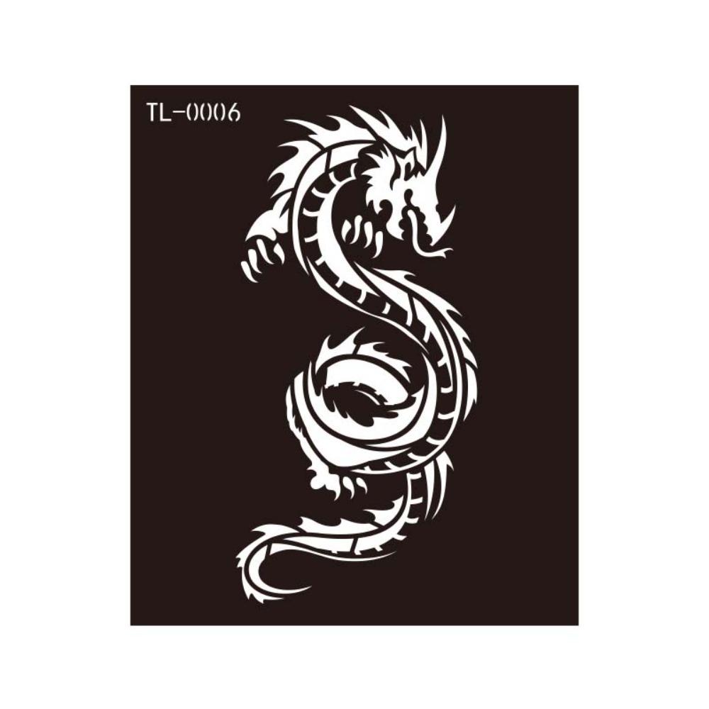 Mehndi Stickers Henna Tattoo Template Fake Tattoo Decals Body Art Sticker Men/Women