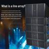 HuiDu NB-26A Dual 6.5-inch/8-inch Professional Line Array Speaker System (CN version)