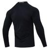 Nike Мужская утепленная футболка с длинным рукавом и воротником-стойкой Pro Warm