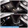 YGIE8 Car Interior Accessories Gear Shift Panel Dustproof Cap Cover Auto Decoration Stickers For BMW 5 6 Series G30 G32 6 GT G80 G06 M