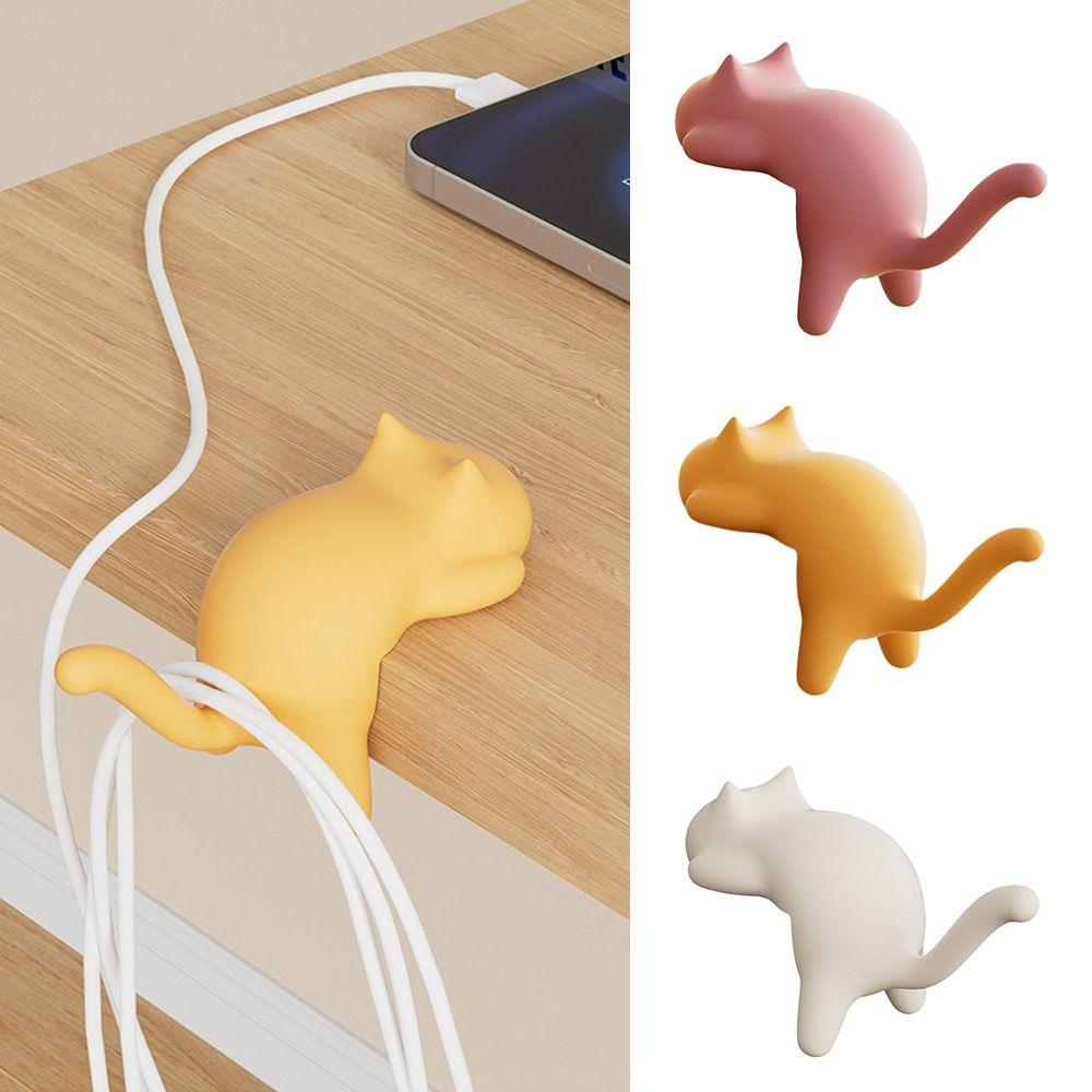 Самоклеящийся крючок для школьной сумки с кошкой, бесшовный органайзер для сумки, держатель, новый крючок для сумки