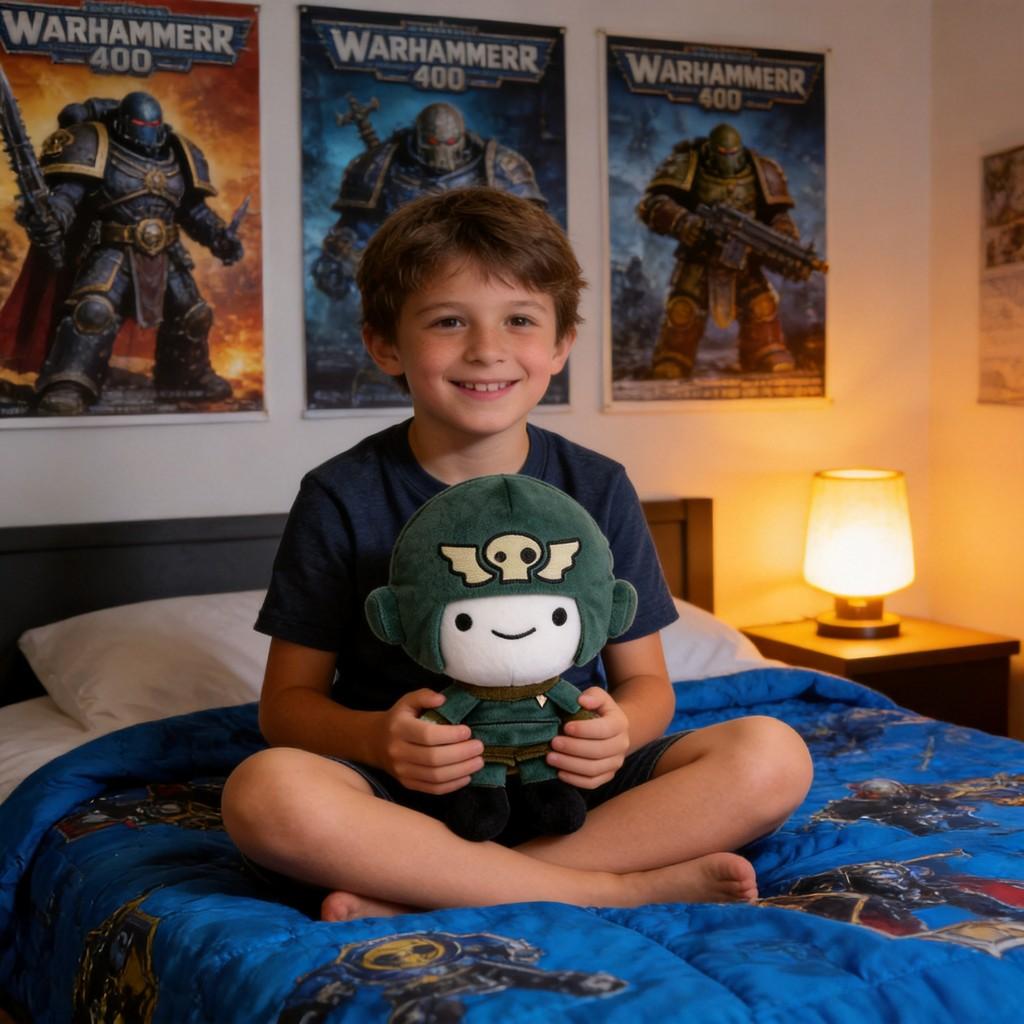 Warhammer 40k Plush Character Stuffed Plushie Gift For Gamers And Collectors