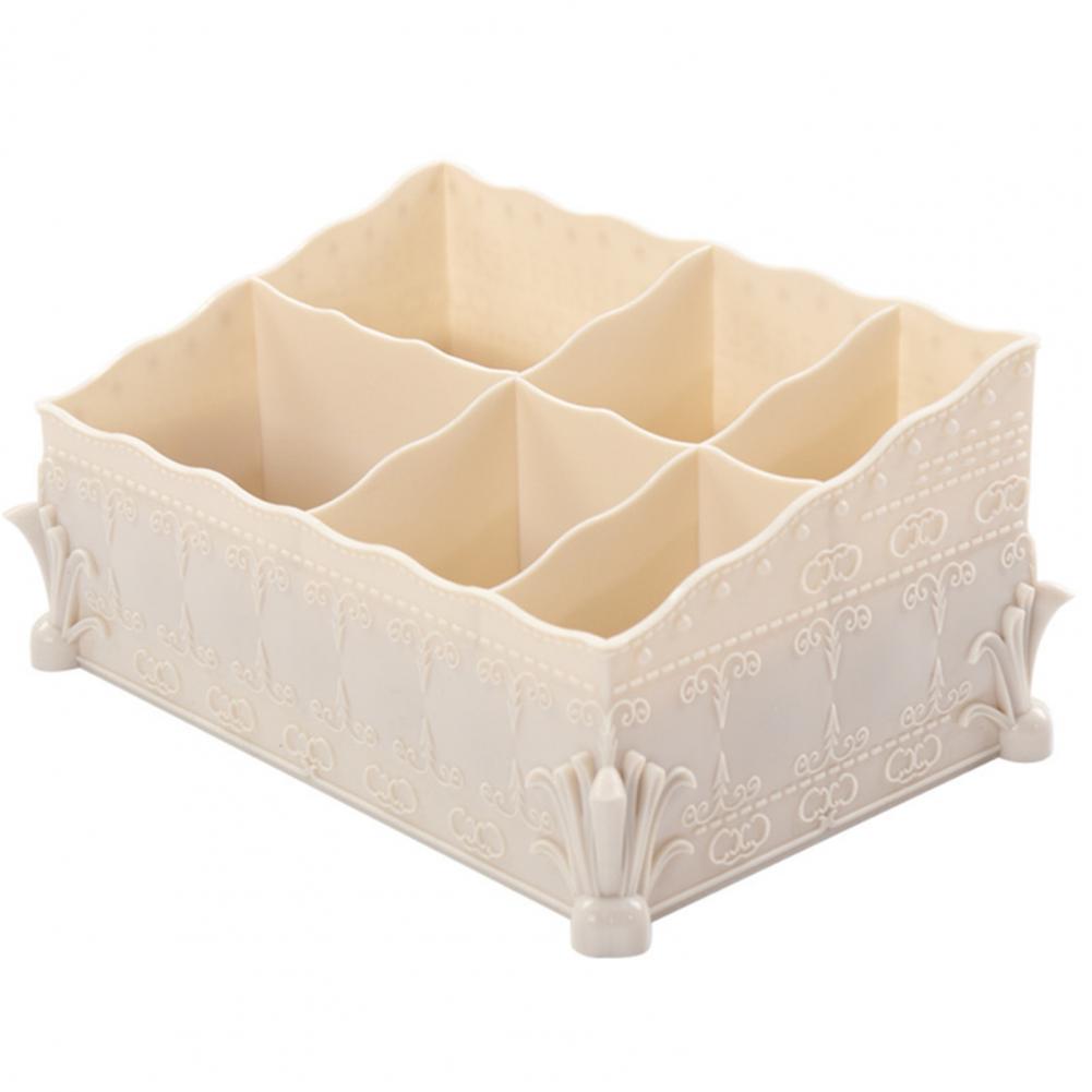 Коробка для хранения косметики, высокая прочность, АБС-пластик с несколькими сетками, контейнер для кистей для макияжа, корзина для ручек, настольная коробка для хранения мелочей