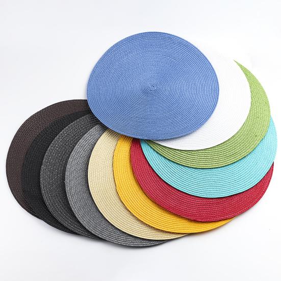 Коврик для столовых приборов в скандинавском стиле, декоративный круглый коврик для стола, коврик для чая, держатель для салфетки, коврик для столовых приборов, предметы домашнего обихода