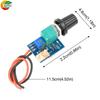 DC5-12V 2-3-проводной регулятор скорости вентилятора 4-проводная плата регулятора скорости вентилятора PWM с ручкой-переключателем Регулировка скорости вентилятора