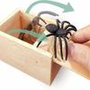 Spider Prank Box - Funny Wooden Box Toy, Hilarious Christmas Money Gift Box Surprise Toy And Gag Gift Practical Joke