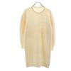 Made In Italy Long Sleeve One Piece Knit Ivory Women Used