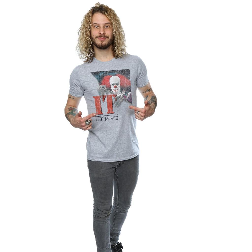 It (1990) Mens Distressed Poster T-Shirt