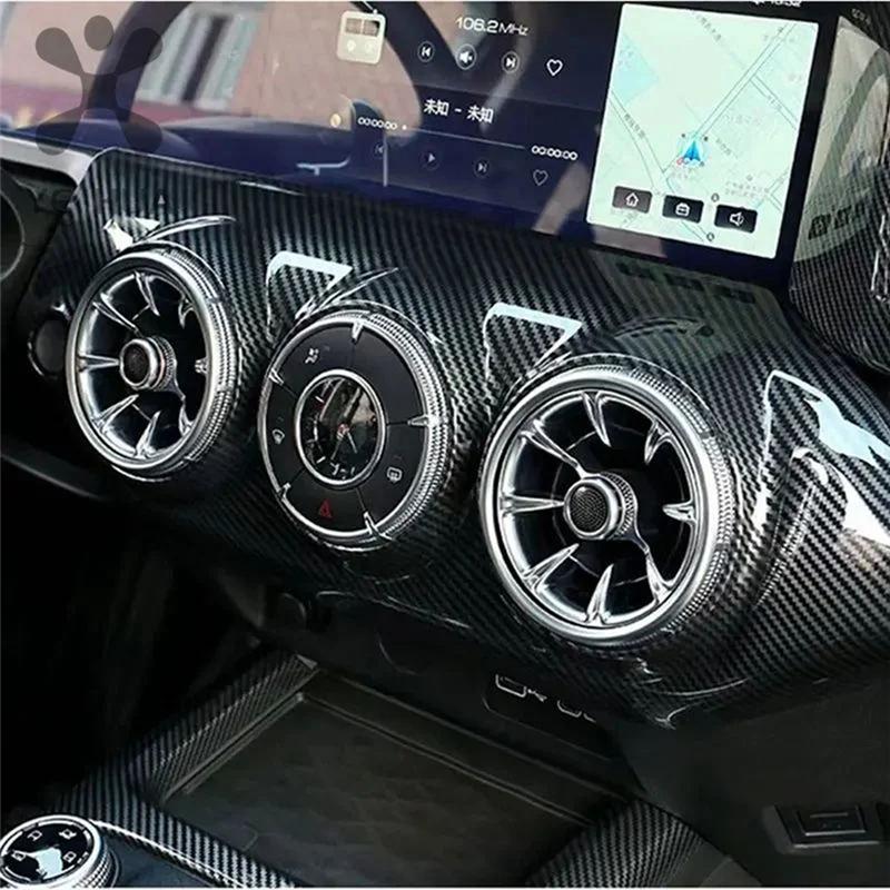 Декоративная накладка на центральную консоль автомобиля Автоаксессуары для GWM WEY TANK 300 Tank300 Накладка на воздуховод-M53K