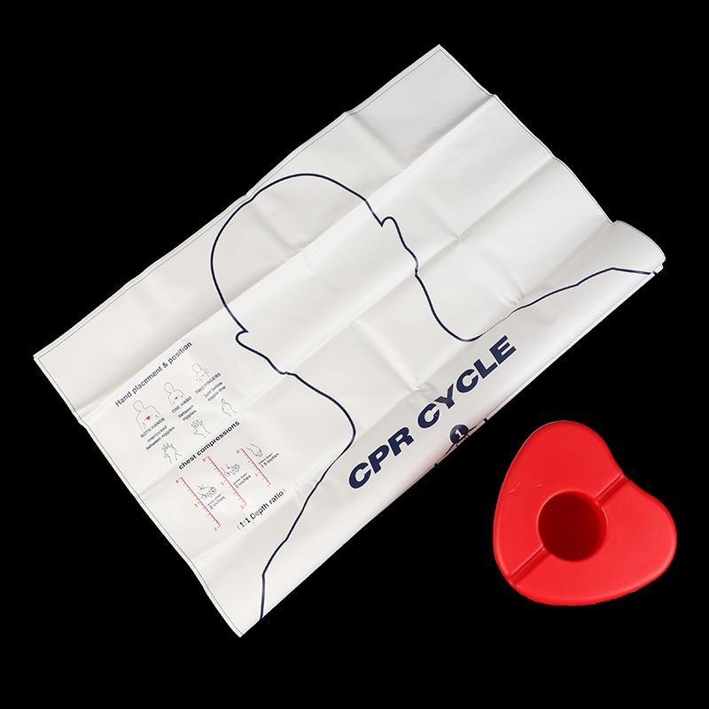 Мини-тренажер по оказанию первой помощи в форме сердца, обучающий инструмент для тела, медицинский манекен, манекен для ухода за больными, модель обучения, модель