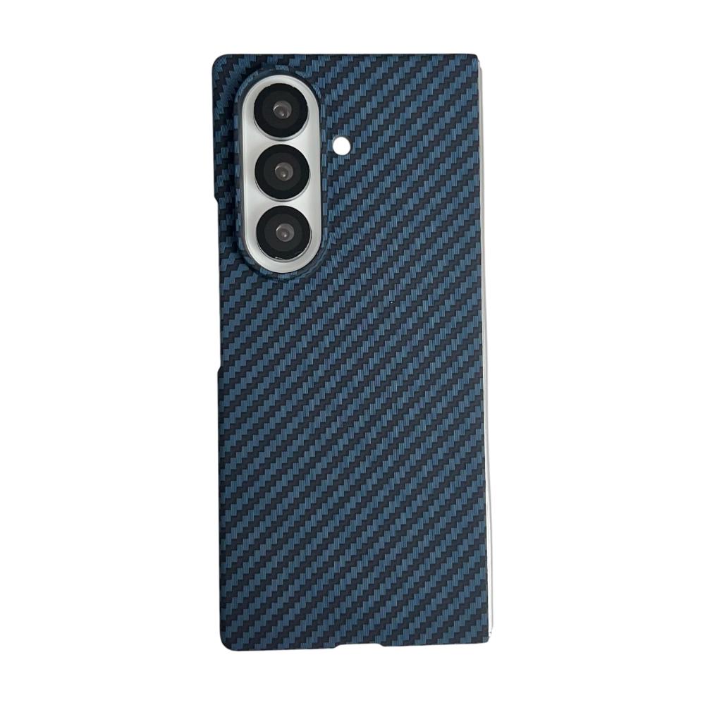 Aramid Fiber Pattern for Magsafe Case for Samsung Galaxy Z Fold 7 6 5 4 3 8 Fold8 Ultra Kevlar Pattern Magnetic Cover YYC003