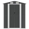 3147454 vidaXL Abri de jardin Anthracite 192x606x223 cm Acier galvanisé
