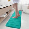Olanly Soft Memory Foam Bathroom Bath Mat Absorbent Non-Slip Bath Mat Washable Comfortable Bath Mat Easy to Dry For Bathroom Rug