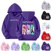Милые толстовки для подростков, модные толстовки преппи с капюшоном, оверсайз рубашки с длинным рукавом, одежда для детей