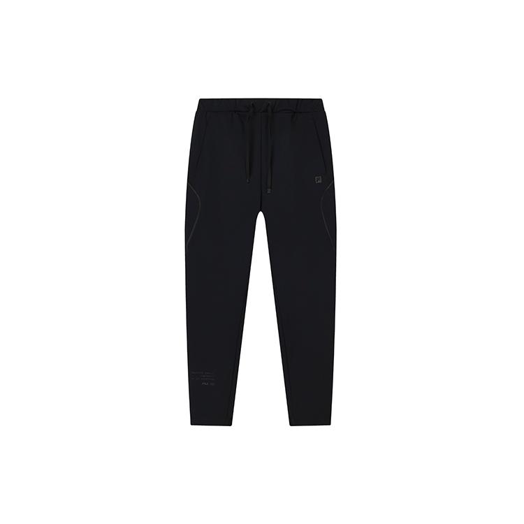 New FILA Athletics Knitted Sweatpants Men's Pitch Black A11M211615F-BK