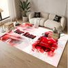Custom Rug Cristiano Ronaldo Pattern Print Name Text Soft Non‑Slip Floor Carpet for Home Indoor Decoration