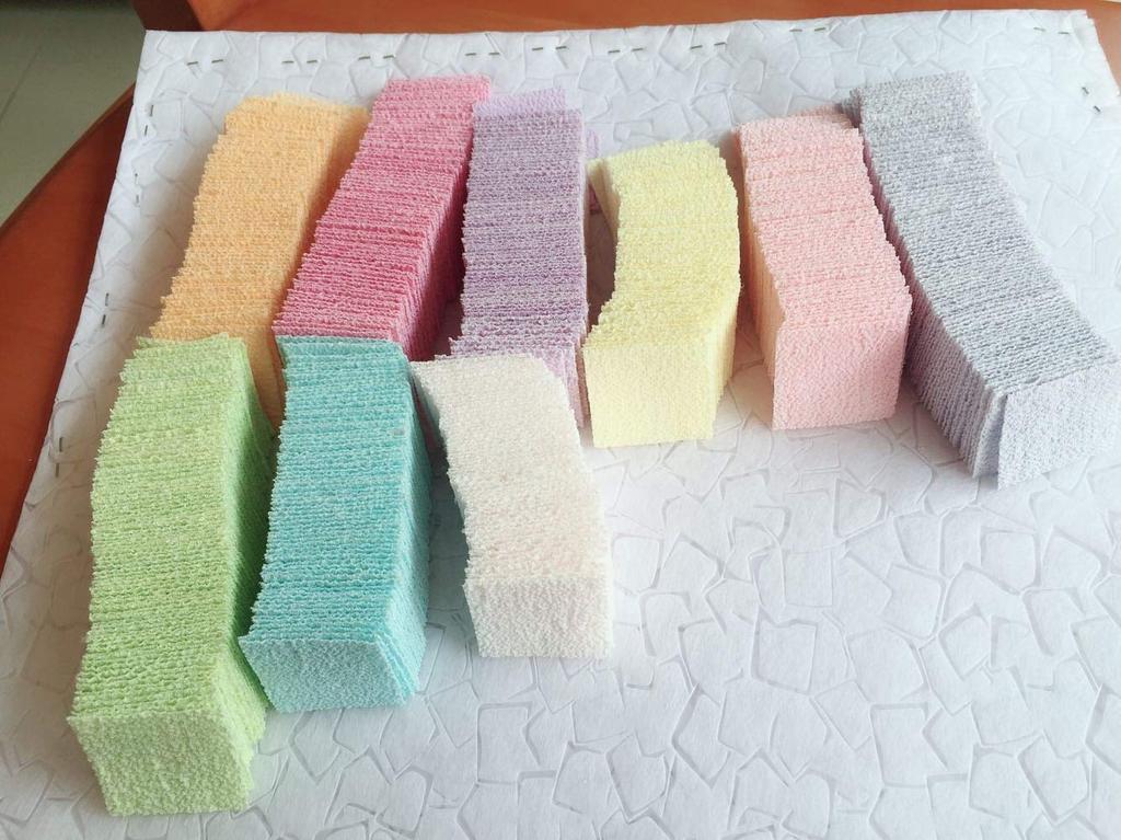 Misaki Chirimen Material Plain 3cm X Japanese Hair 100 Sheets Colors X 10 Sheets Tsumami-zaiku Kit, Fabric, Pre-cut, 3cm, Fabric, Ornaments, DIY,