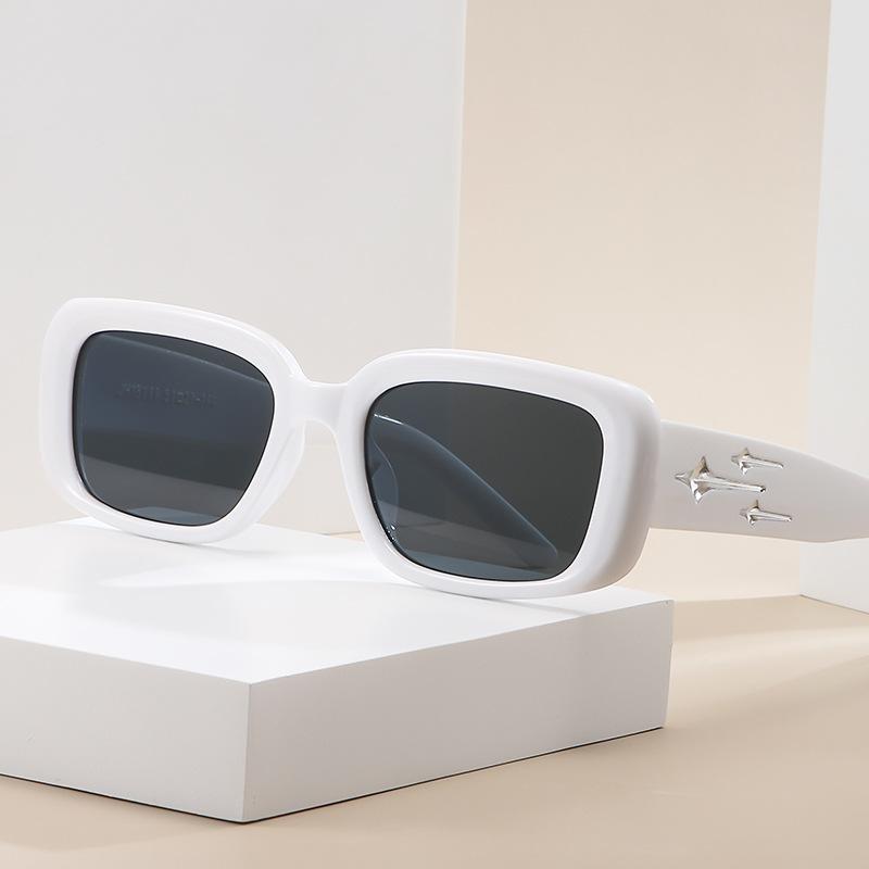 Солнцезащитные очки Square Meteor Солнцезащитные очки Douyin Персонализированные уличные солнцезащитные очки
