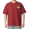 adidas Футболки Унисекс Красные С круглым вырезом Умеренный Прямой крой JX9126
