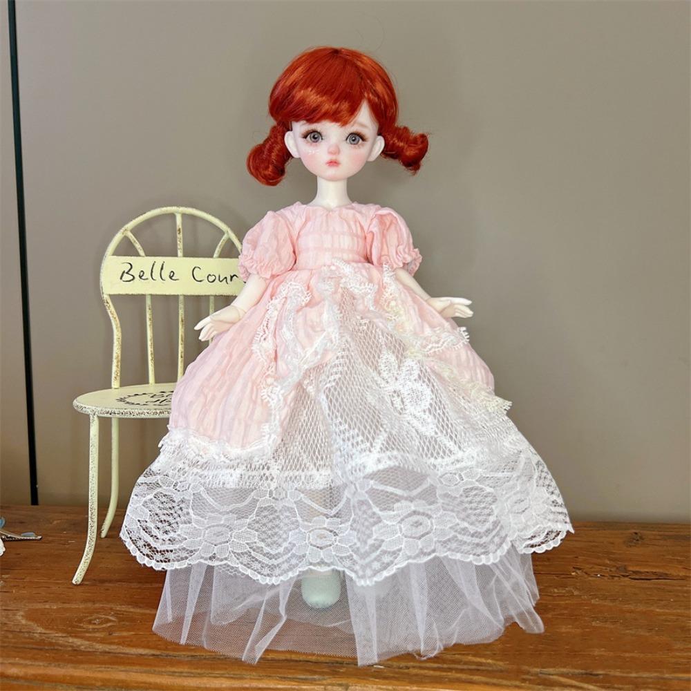 Casual Wear BJD Doll Outfit Dress Up Doll Lolita Dress Fashion 30cm Doll Clothes  Girl Gifts