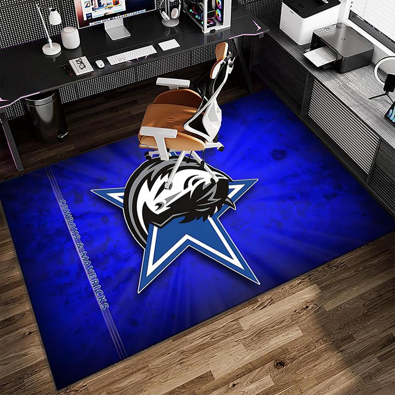 DALLAS BASKETBALL TEAM Carpet, Kitchen Rugs, Yoga Mat, Non-Slip Mats, Rug for Bathroom, Living Room bedroom, Camping Rugs Christmas Gift