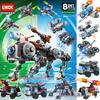 Детская развивающая игрушечная машинка, совместимая с кубиками Lego - Подарок-конструктор из мелких деталей