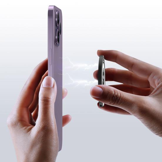 Магнитный держатель для кольца MagSafe N52 Сильный магнитный держатель для телефона с двойной застежкой-пряжкой для iPhone 15/14/13/12 Pro Max