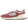 New Balance 997R Кирпично-красные кроссовки унисекс Кремово-серебристые U997RCC