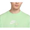 Nike Футболка с круглым вырезом и коротким рукавом, мужские топы, зеленая FV4048-376