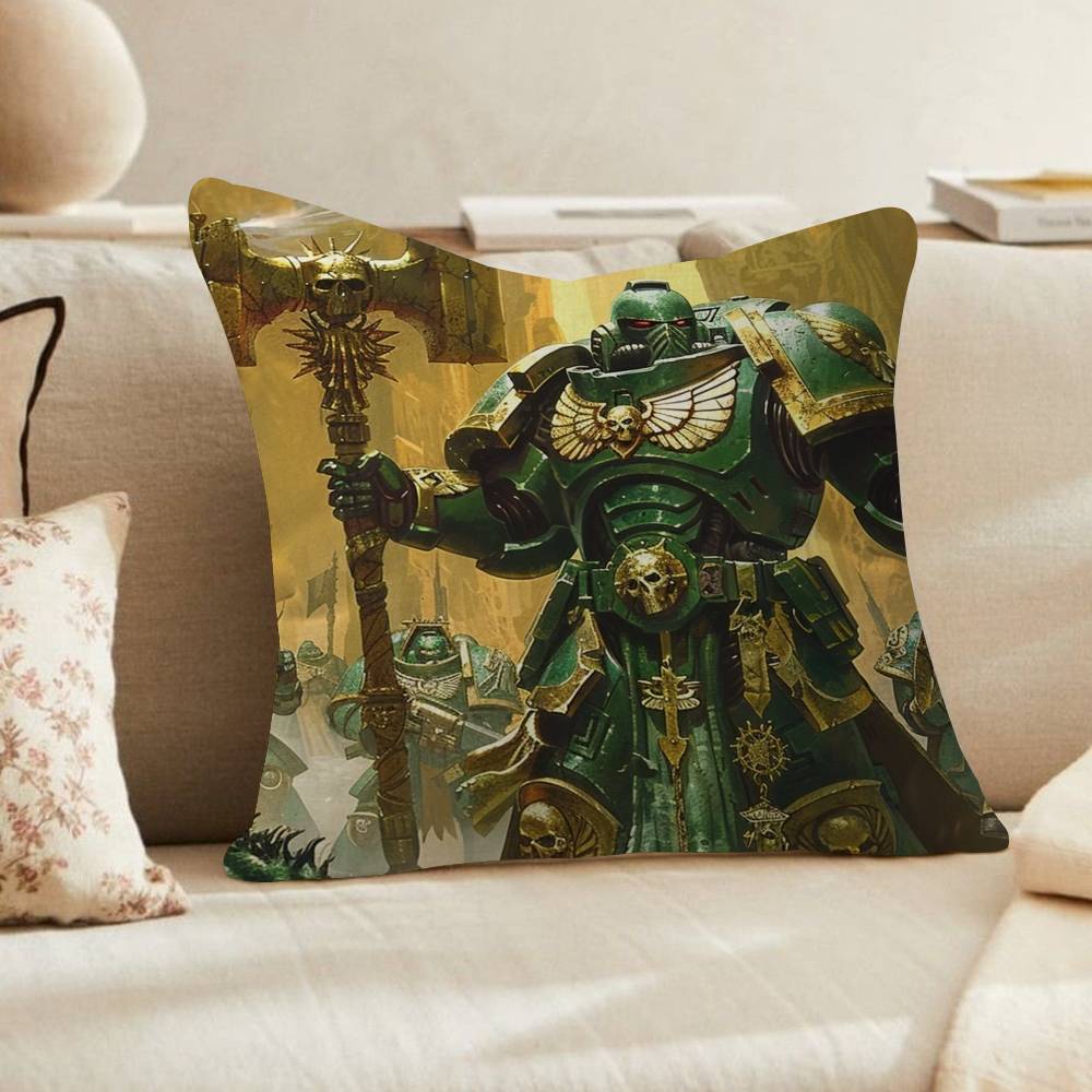 Hot Anime WWarhammerS Pillow Cushion Cover Pillowcase Living Room Sofa Home Decor Customized