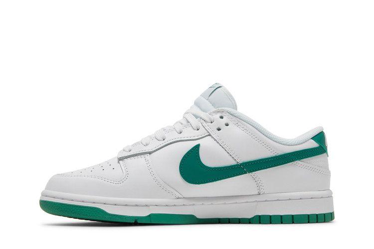 Women's Sneakers Nike Dunk Low White Green Noise (Women's) White/Green Noise-White