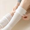 Soft Women's Long Socks Solid Color Two-Toed Sock Comfortable Split Toe Socks  Autumn