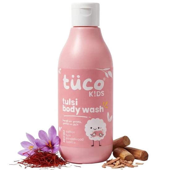 TuCo® Intelligent Kids Мягкий гель для душа 300 мл с тулси, шафраном, сандаловым деревом Доказанная эффективность