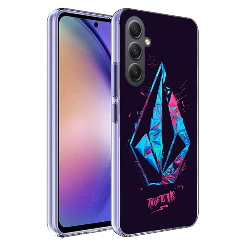 Volcom Logo Phone Case for Samsung A17 A37 A57 A07 A16 A26 A36 A56 A06 A02S A12 A22 A32 A52S A04S A14 A24 A34 A54 A03 A13 A33 A5