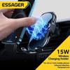 Essager 15w Qi Car Phone Holder For Phone Fast Wireless Chargers Charging Stable Rotatable Mobile Cellphone Holder Mount In Car
