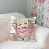 Cute TtogahimikoS Kawai Case Plush Fabric Soft Pillowcase Double Sided Print Cushion Cover Household Gifts