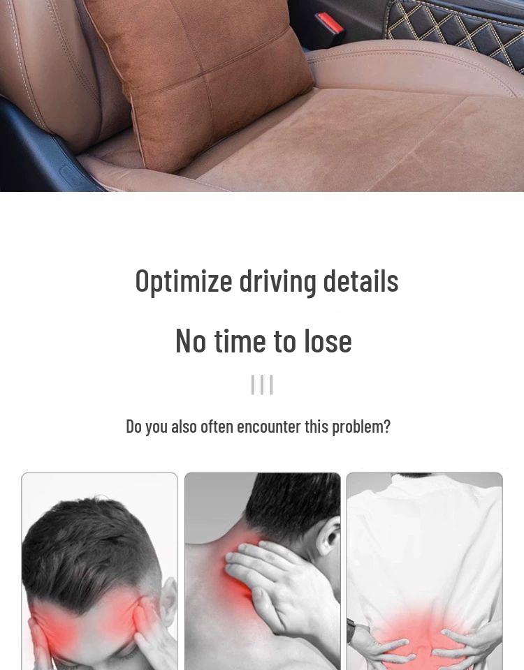 Compatible Headrest & Lumbar Support Cushion for Infiniti Q50L, QX50, QX60, Q70L