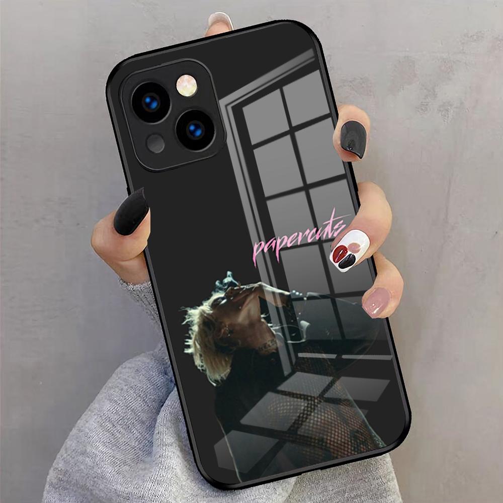 MGK Tickets To My Downfall Phone Case For IPhone 17 Pro Max 16 15 14 Pro Max 13 11 X Xs Xr 8 7Plus Glass Cover