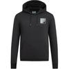 Emporio Armani Мужская повседневная толстовка с капюшоном EA7 с принтом из букв и цифр Черный 3LPM51-PJEQZ-1200