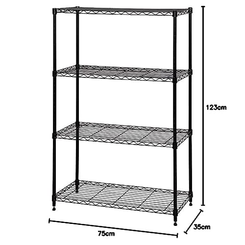IRIS OHYAMA Цвет Металлическая Стойка, Черный, CMM-75124