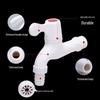 OEING 4-Point Plastic Outdoor Faucet