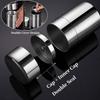 Airtight Seal Stainless Steel Tea Canister Stainless Steel Food Sealed Containers  Loose Tea