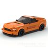 Совместимый с Ford Mustang Пазл для детей Сборка Раннее развитие DIY Набор строительных блоков Спортивный автомобиль
