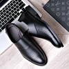 High Quality Casual Leather Shoes for Men Wedding Outdoor Business Casual Office Work Shoes Classic Breathable Walking Shoes