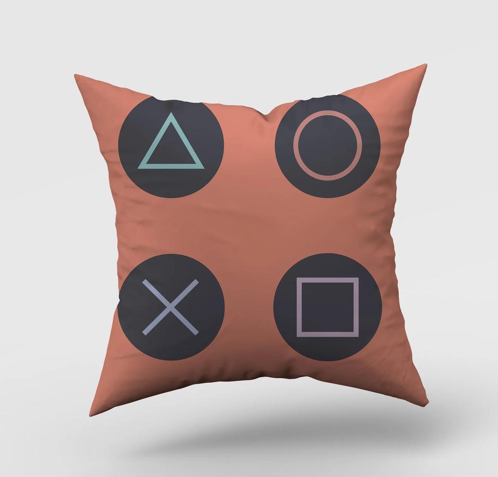 Home Decor Cushion Covers Video Game Vintage Pillow Sofa Bed Seat Gaming Fan Cushions