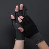 Sports/Biking Stretch Anti-Slip Fishing Gloves Driving Mittens Sun Protection Open/Half Fingers